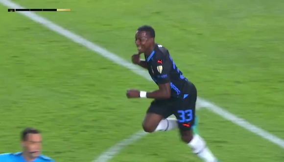 El gol de Quiñónez en el Universitario vs. LDU de Quito (Fuente: ESPN)