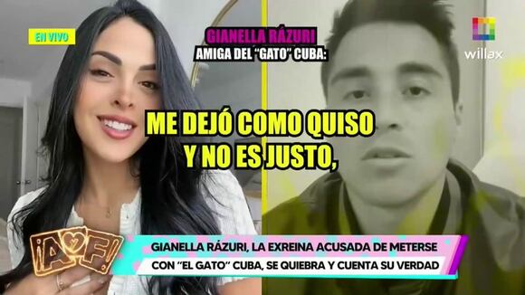 TROME - Gianella Rázuri se quiebra al hablar del ampay con el ‘Gato’: “He perdido contratos, quiero que esto pare”