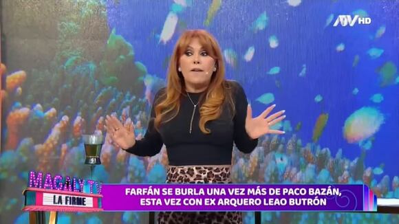 TROME | Magaly Medina afirma que Jefferson Farfán tiene miedo de invitar a Paco Bazán a su programa (Magaly Tv)