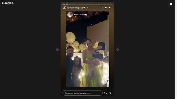 Cumpleaños de Karen, esposa de Ezio Oliva