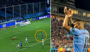 Bryan Reyna: así fue su primer gol con Belgrano de Argentina