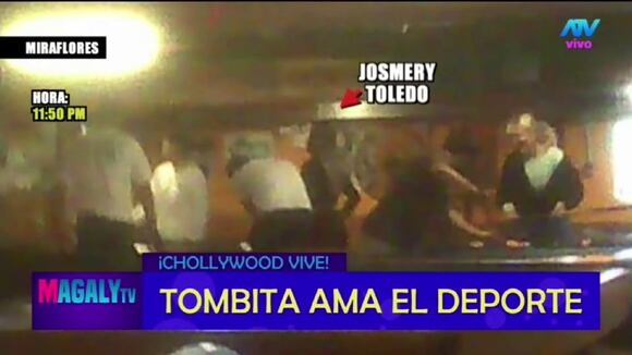 TROME | Captan juntos a Jossmery Toledo y Kluiverth Aguilar (Magaly Tv)