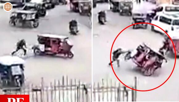 La Victoria: Delincuentes asaltan a mujer, pero se despistan al intentar huir en mototaxi