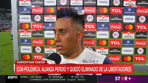 Christan Cueva reconoció que mal momento y como será su futuro en Alianza Lima (Video:ESPN)