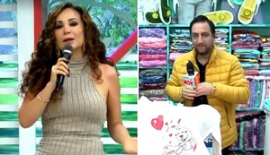 “Estás un poquito dormido”: el incómodo momento que vivió Janet Barboza y un reportero en vivo