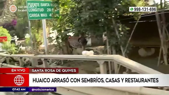 Federico Salazar le pide a reportero que salga del puente durante transmisión en vivo