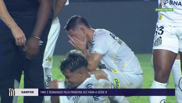 Santos descendió por primera vez a segunda división. (Video: Premiere)