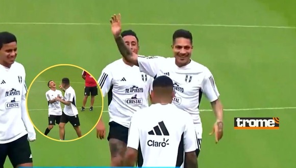 Práctica de la Selección Peruana en Seúl