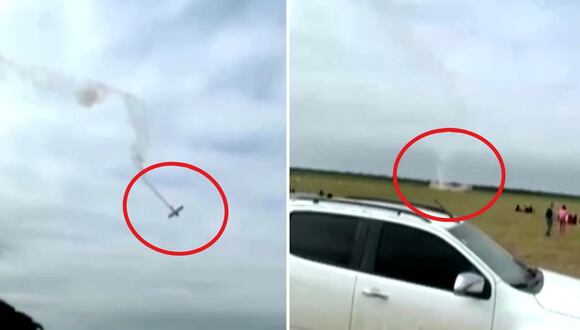 Argentina: Avioneta acrobática cae mil metros durante exhibición