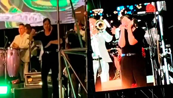 Intérprete de lenguaje de señas es ovacionada por su labor en concierto de Armonía 10