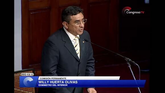 Declaraciones de Willy Huerta contra Betssy Chávez y Anibal Torres