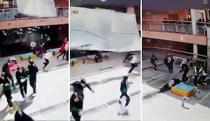 Estudiantes de Bogotá escapan ilesos tras colapso de techo en escuela