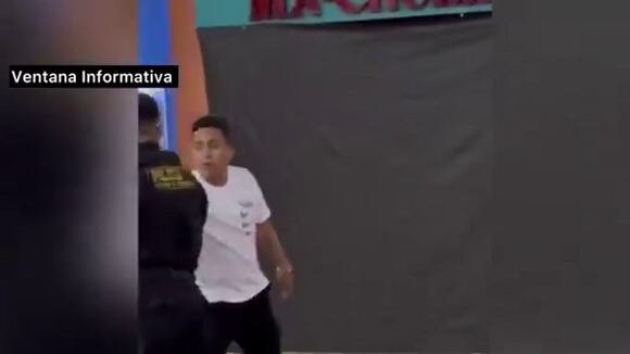 Christian Cueva estuvo en Mall Plaza Trujillo durante tiroteo