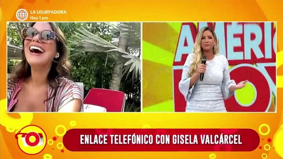 Gisela Valcárcel hablando de los infieles
