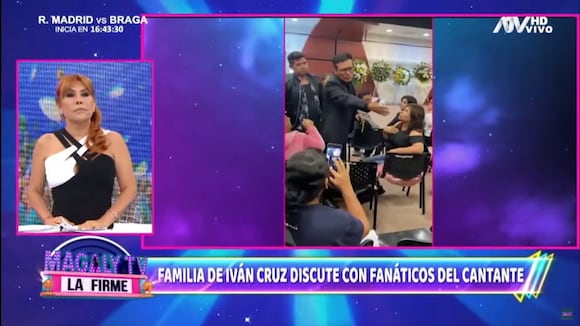 TROME | Retiran a seguidores de Iván Cruz del velorio (Magaly TV)