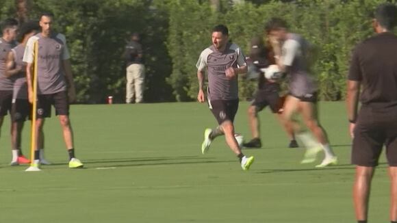 Así fue el primer entrenamiento de Lionel Messi con el Inter de Miami ¿Qué jugadas realizo?