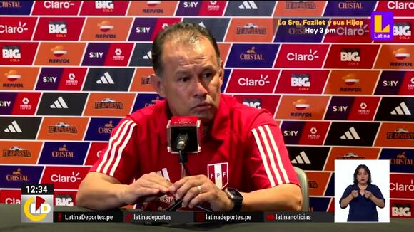 Juan Reynoso previo ante el Perú vs. Paraguay: "Es lo mejor que tenemos hoy" | VIDEO