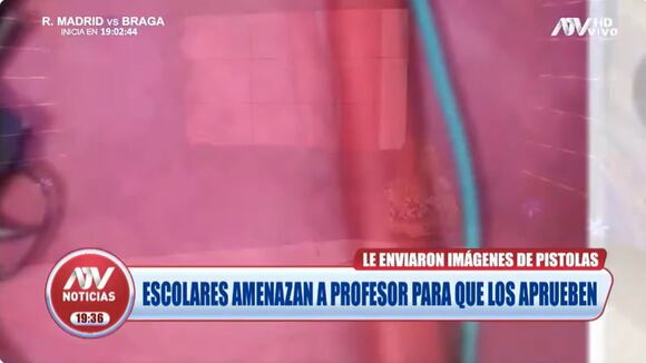 TROME | Escolares amenazan profesor para que los apruebe (ATV Noticias al Estilo Juliana)