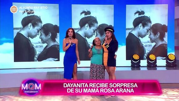 María Pía trolea a Dayanita