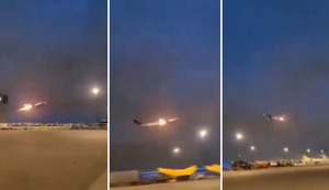 Avión con más de 300 pasajeros se incendia en pleno vuelo sobre Canadá