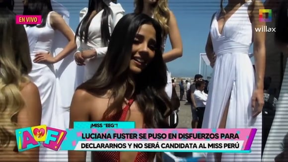 TROME - Jessica Newton opina sobre foto de Luciana Fuster en la revista Cosas. (Fuente: Willax TV)