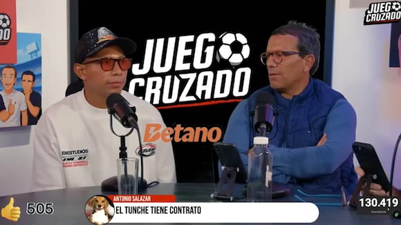 Edison Flores rebeló posibilidadde César Inga con River Plate (Video: @Juegocruzado)