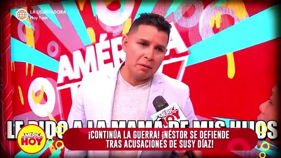 Néstor Villanueva se defiende de acusaciones de Susy Díaz