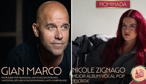 ¡Talento familiar! Gian Marco y Nicole Zignago fueron nominados a los Latin Grammy
