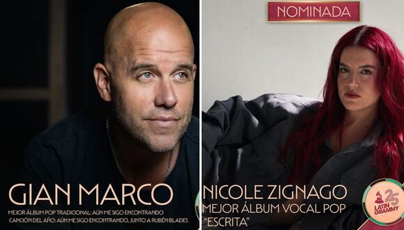 Gian Marco y su hija nominados a Latin Grammy