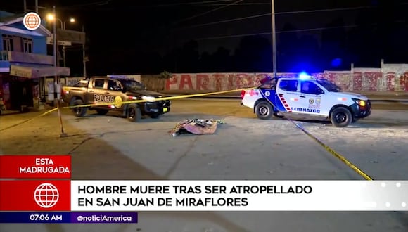 Hombre fallece en accidente de tránsito