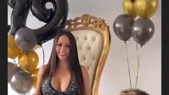 Melissa Klug celebra su cumpleaños