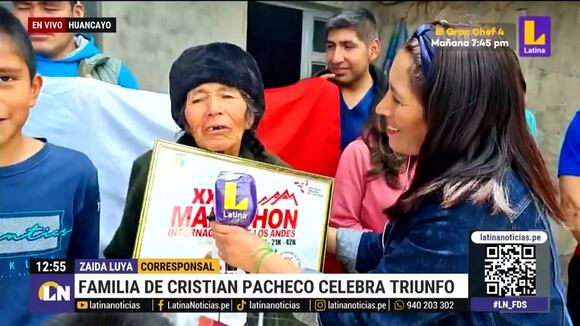 Familia de Cristian Pacheco celebra medalla de oro