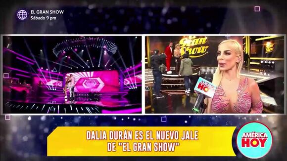 Dalia Durand es el nuevo jale de 'El Gran Show'