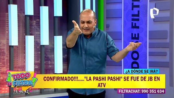 TROME - ‘Pashi Pashi’ no renovó con JB en ATV y responde: ¿Se va a ‘La casa de la comedia’?