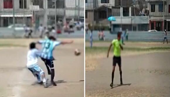 Chorrillos: Terrorífica balacera se desató en pleno partido de fútbol