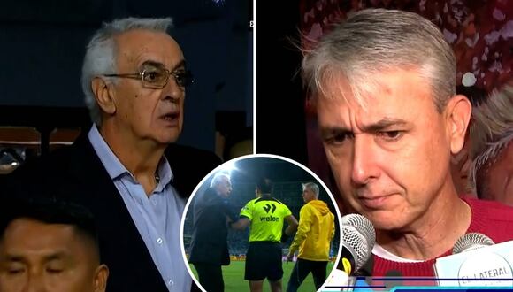 Pelea de técnicos entre Sporting Cristal y Universitario de Deportes