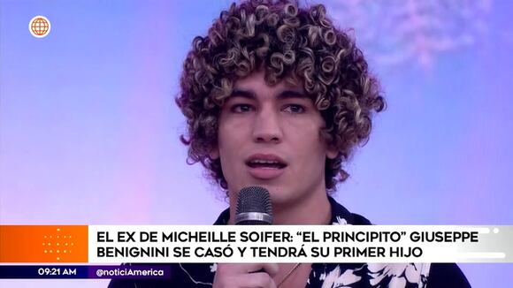 Giuseppe Benignini se casa en Estados Unidos