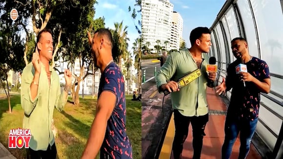 Christian Domínguez se reencontró con Edson Dávila ¿Volverá a "América Hoy"?