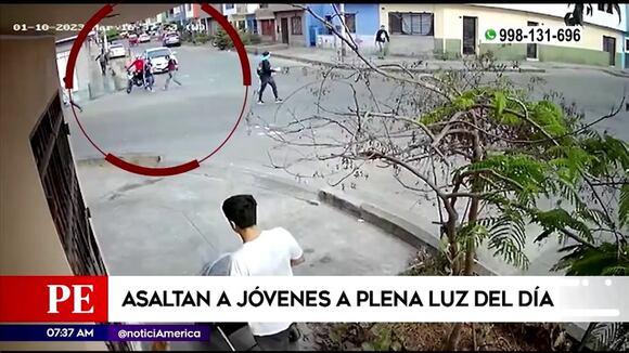 Robo a la luz del día en San Martín de Porres