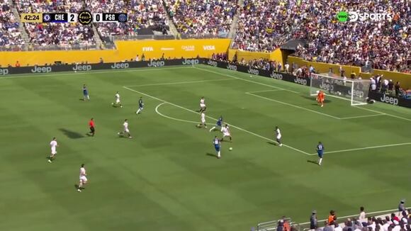 Golazo de Joao Pedro para el 3-0 del Chelsea vs. PSG | Video: DSports