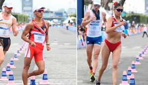 París 2024: Kimberly García y César Rodríguez consiguen diploma olímpico