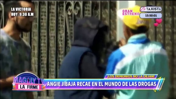 TROME - Angie Jibaja es captada drogándose en fumadero de La Victoria y en Chorrillos