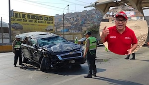 Alcalde de Puente Piedra reaparece tras accidente a través de TikTok como si nada hubiera pasado | VIDEO