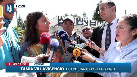 TROME - Hija de Fernando Villavicencio se conmueve hasta las lágrimas: “Él nos preparó toda la vida para su muerte”