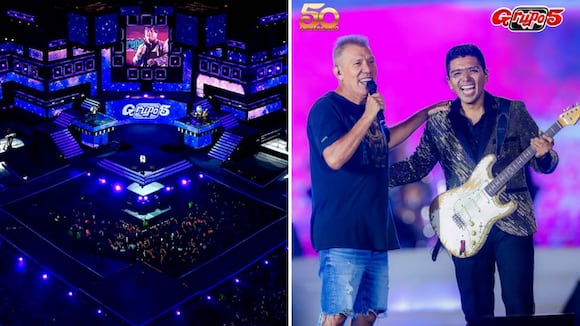 Grupo 5: Recaudación millonaria en tres conciertos