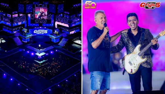 Grupo 5: Recaudación millonaria en tres conciertos