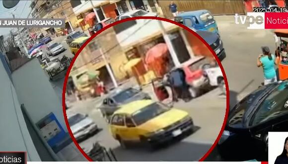 Violento asalto a empresario en SJL: se resiste a robo de 20 000 soles y le disparan