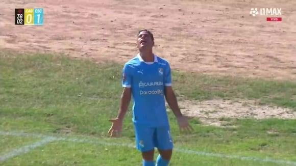 Gol de Benavente para el 1-0 de Cristal vs. Grau. (Video: L1 MAX)