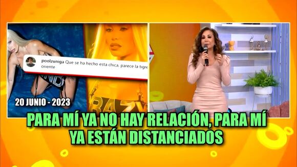 Ruptura de Flavia Laos y Austin Palao