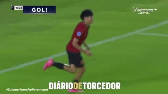 Gol Kenji Cabrera para el 3-3 del Melgar vs. Vasco da Gama por Copa Sudamericana. (Video: ESPN)